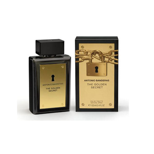 ANTONIO BANDERAS  GOLDEN SECRET  MEN 3.4 OZ   EDT SP