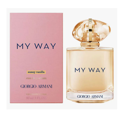 TESTER GIORGIO ARMANI MY WAY SUNNY VANILLA  WOMEN 3.0 OZ EDP SP