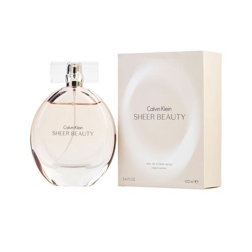 CALVIN KLEIN SHEER BEAUTY WOMEN 3.4 OZ. EDT SP
