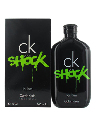 CALVIN KLEIN ONE SHOCK MEN 6.7 OZ. EDT SP