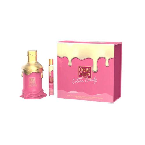 LECHAMEAU CREME COUTURE COTTON CANDY WOMEN 3.4 OZ EDP SP+0.33 OZ ROLL ON