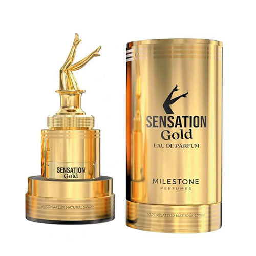 MILESTONE SENSATION GOLD WOMEN 3.4 OZ EDP SP