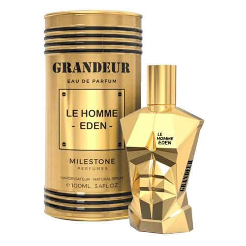 MILESTONE GRANDEUR LE HOMME EDEN MEN 3.4 OZ EDP SP