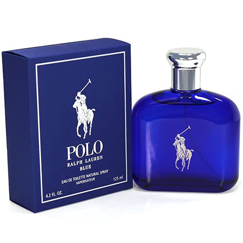 RALPH LAUREN POLO BLUE MEN 4.2 OZ. EDT SP